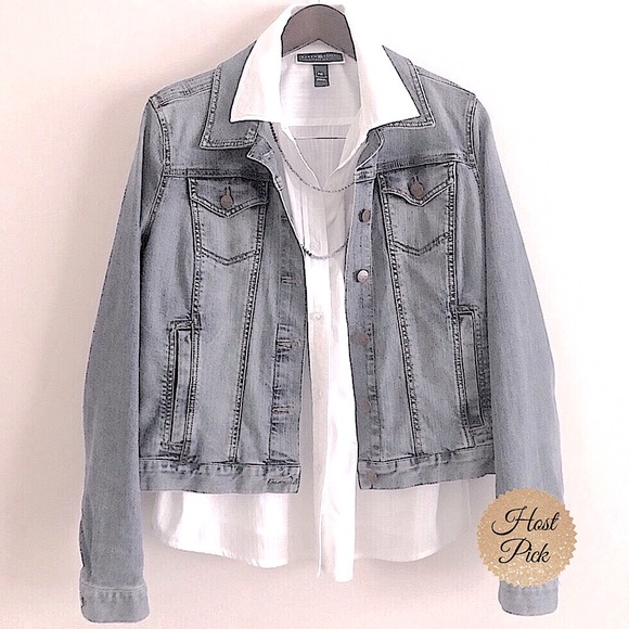 KAREN-SCOTT Petites 3/4 White Oxford Shirt - Picture 2 of 16